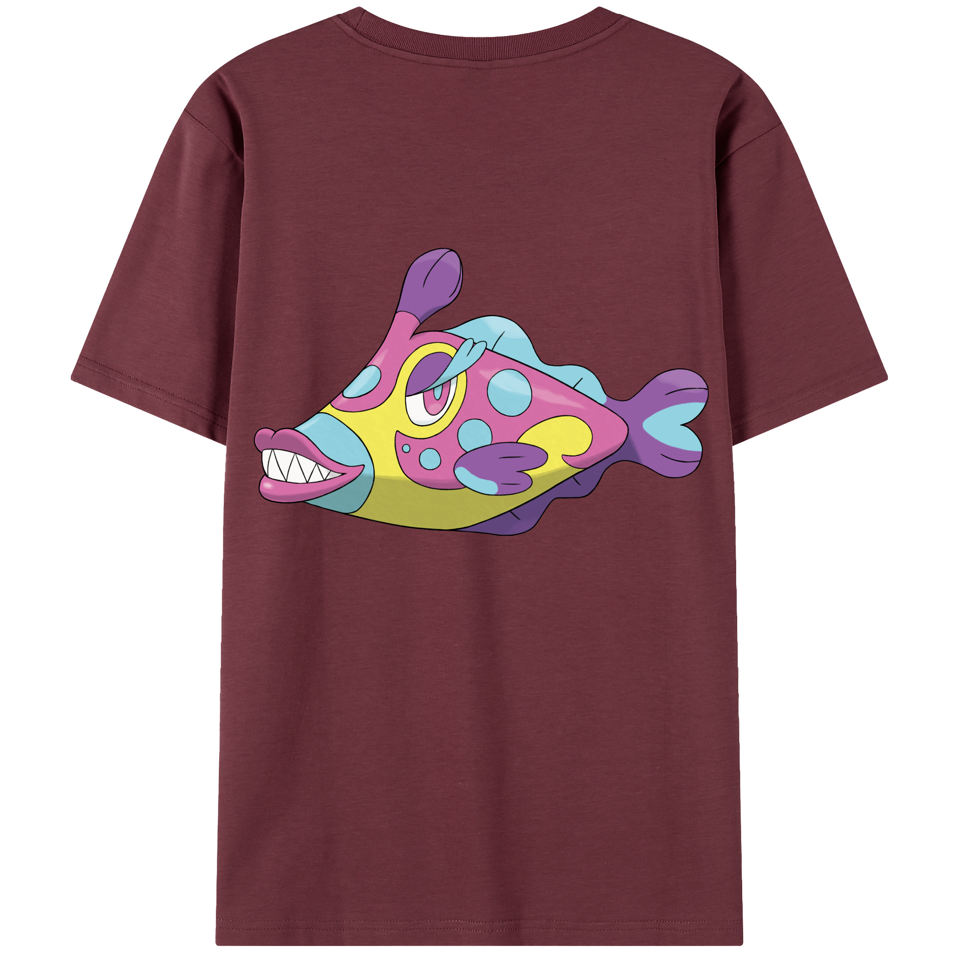 （画像用） ポケットモンスター Pokémon 綿100％半袖Tシャツ（背面プリント）